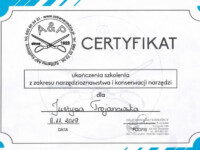 certyfikat